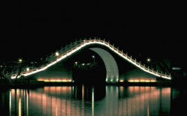 В Калининграде 65 млн рублей потратят на подсветку мостов через Преголю
