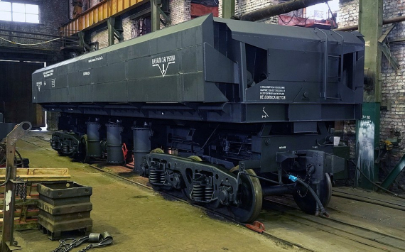 Калининградский вагоностроительный завод изготовил самый грузоподъёмный думпкар в России